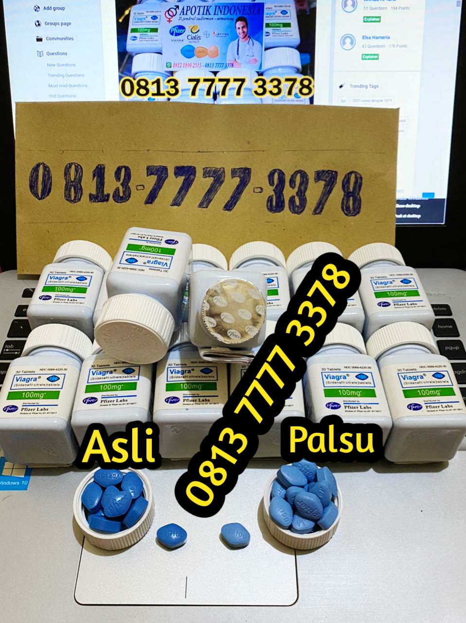 Ciri Viagra Asli Dan Palsu